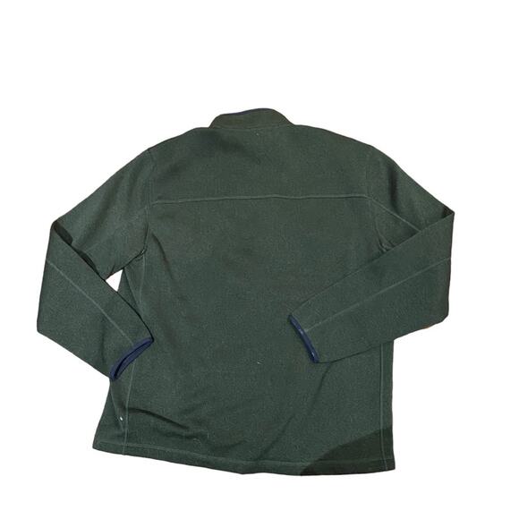 Tommy Hilfiger Mens XXL Dark Green Fleece Full Zip Jacket - Picture 2 of 8